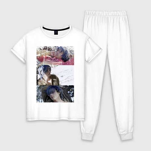 Женская пижама Ким ТэХён / Белый – фото 1