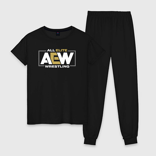 Женская пижама All Elite Wrestling AEW / Черный – фото 1