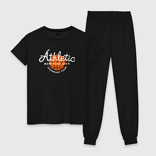 Женская пижама Athletic basketball / Черный – фото 1