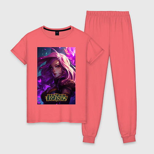 Женская пижама League of Legends Kaisa Kda / Коралловый – фото 1