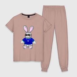 Женская пижама Кролик с цепочкой