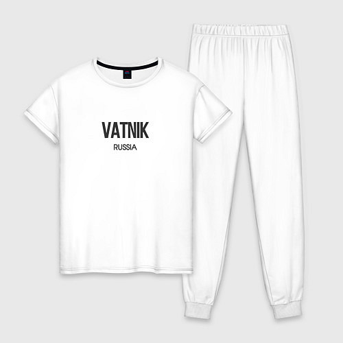 Женская пижама Vatnik / Белый – фото 1