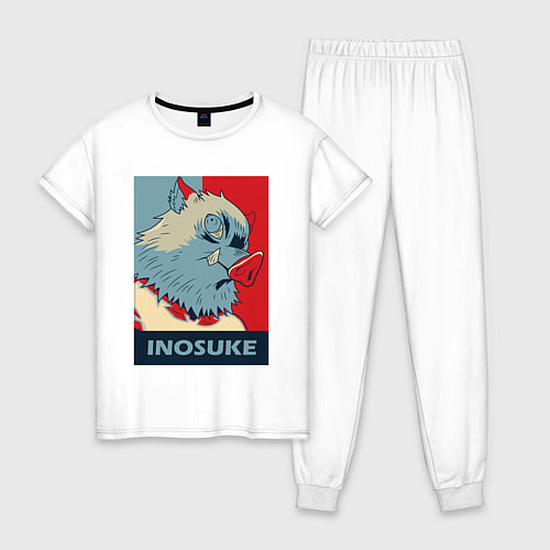 Женская пижама Иноскэ Хасибира / Белый – фото 1
