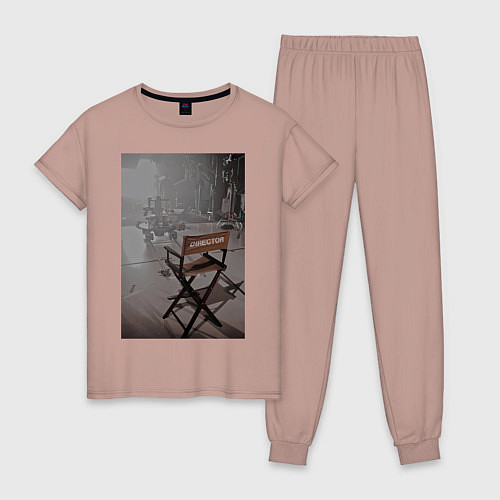 Женская пижама Режисер / Пыльно-розовый – фото 1