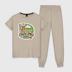 Женская пижама Deer hunting