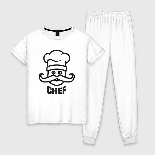Женская пижама Chef / Белый – фото 1