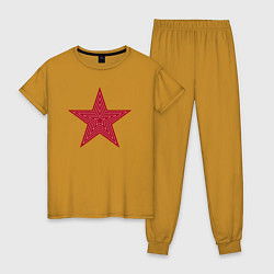 Женская пижама USSR red star