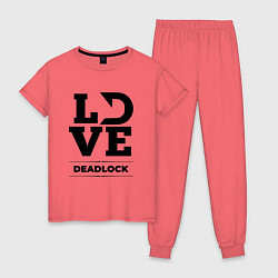 Женская пижама Deadlock love classic