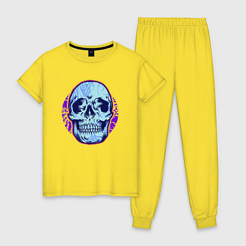 Женская пижама Neon dead / Желтый – фото 1