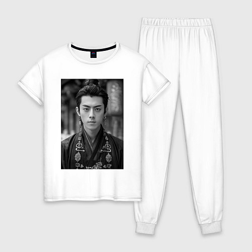 Женская пижама Dylan Wang актер / Белый – фото 1