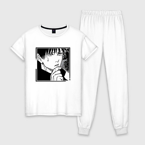 Женская пижама Мегуми фусигуро / Белый – фото 1