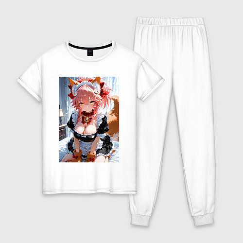 Женская пижама Фейт Тамамо в костюме горничной / Белый – фото 1