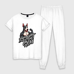 Женская пижама Beast gym dog