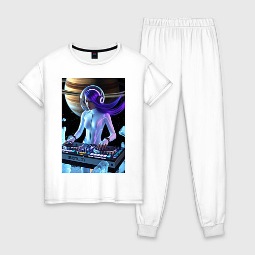 Женская пижама Девушка космо DJ / Белый – фото 1