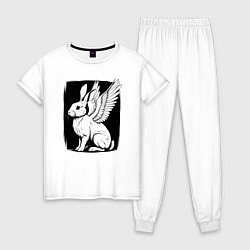 Женская пижама Крылатый кролик