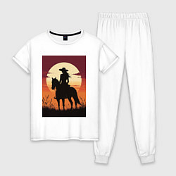 Женская пижама Всадница в стиле дикого запада
