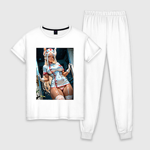 Женская пижама Косплей медсестры от Мирко / Белый – фото 1