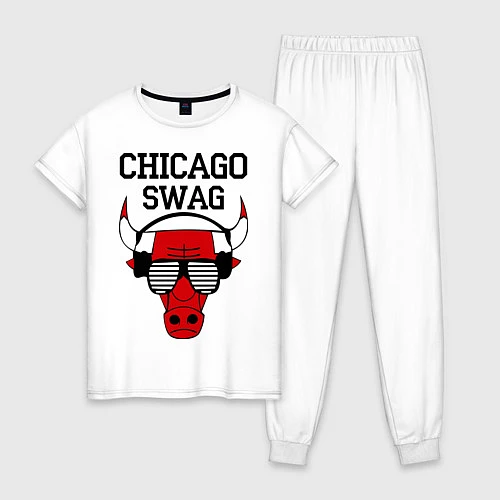 Женская пижама Chicago SWAG / Белый – фото 1