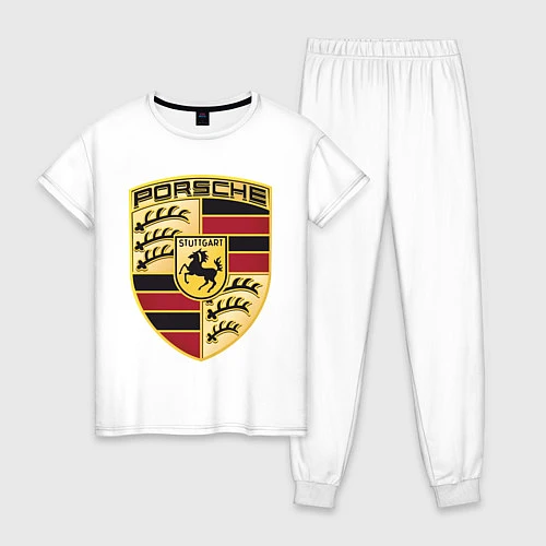 Женская пижама Porsche / Белый – фото 1