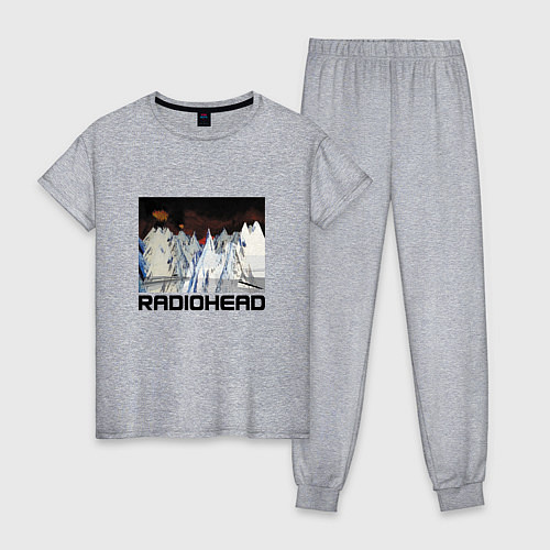 Женская пижама Radiohead Winter / Меланж – фото 1