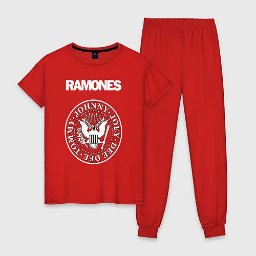 Женская пижама Ramones / Красный – фото 1