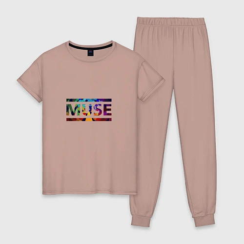 Женская пижама Muse Colour / Пыльно-розовый – фото 1