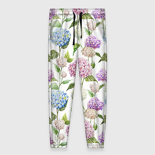 Женские брюки Цветы и бабочки 4 / 3D-принт – фото 1