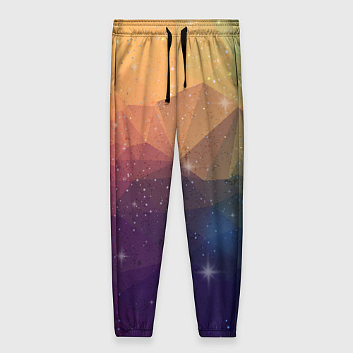 Женские брюки Polygon Star / 3D-принт – фото 1