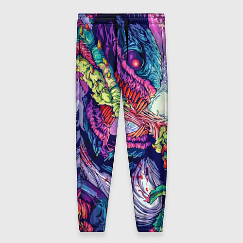 Женские брюки Hyper Beast Style / 3D-принт – фото 1