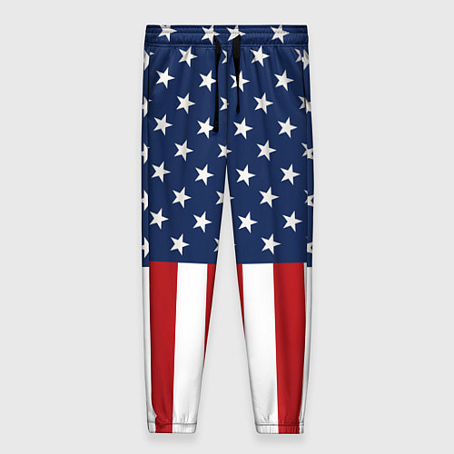 Женские брюки Флаг США / 3D-принт – фото 1