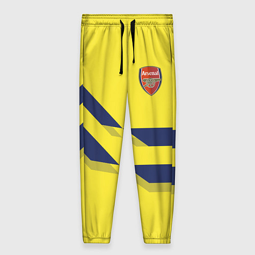 Женские брюки Arsenal FC: Yellow style / 3D-принт – фото 1