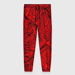 Женские брюки Tie-Dye red
