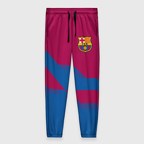 Женские брюки Barcelona FC: Blue style / 3D-принт – фото 1