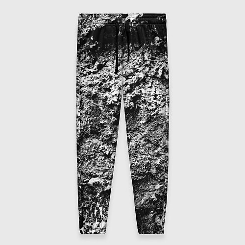 Женские брюки Серая текстура / 3D-принт – фото 1