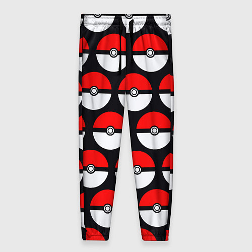 Женские брюки Pokeball Pattern / 3D-принт – фото 1