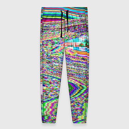Женские брюки Optical Glitch / 3D-принт – фото 1