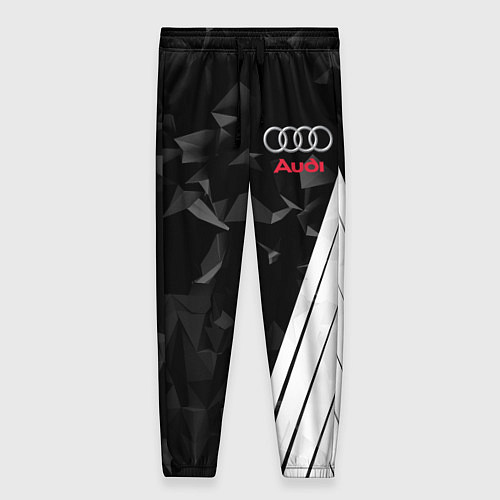 Женские брюки Audi: Black Poly / 3D-принт – фото 1