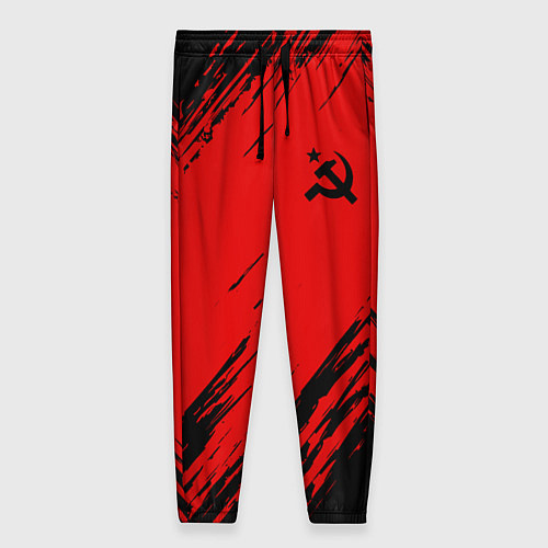 Женские брюки USSR: Red Patriot / 3D-принт – фото 1