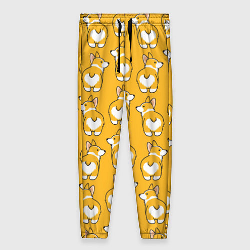 Женские брюки Маленькие Корги / 3D-принт – фото 1