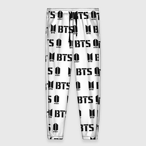 Женские брюки BTS: White Army / 3D-принт – фото 1