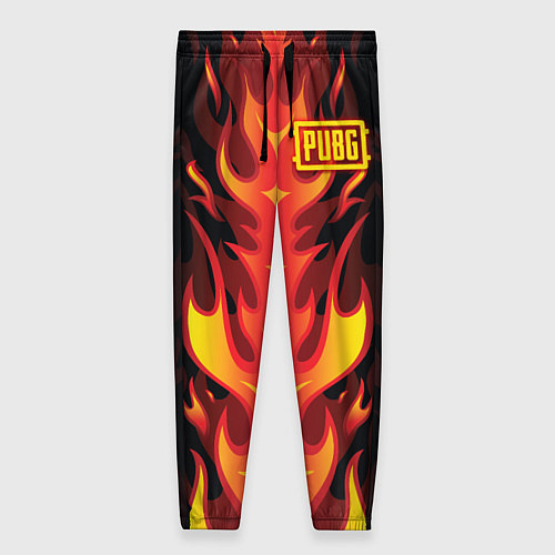 Женские брюки PUBG: Hell Flame / 3D-принт – фото 1