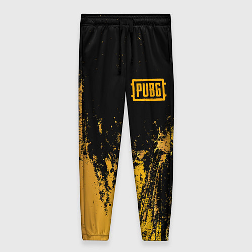Женские брюки PUBG: Yellow Colour / 3D-принт – фото 1