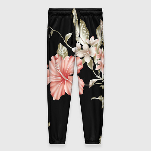 Женские брюки Красивые Цветочки / 3D-принт – фото 1