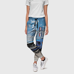 Брюки женские Mustang, цвет: 3D-принт — фото 2