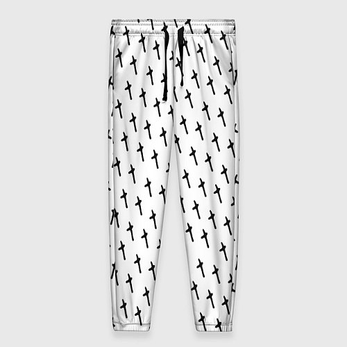 Женские брюки LiL PEEP Pattern / 3D-принт – фото 1