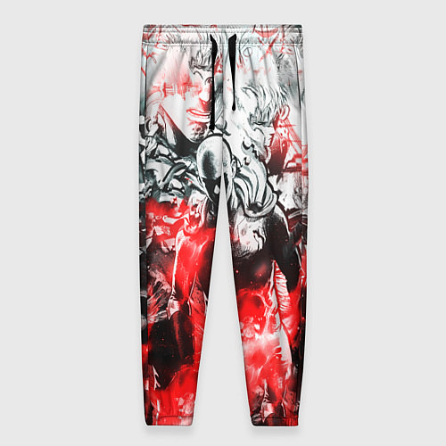 Женские брюки One-Punch Man Collage / 3D-принт – фото 1