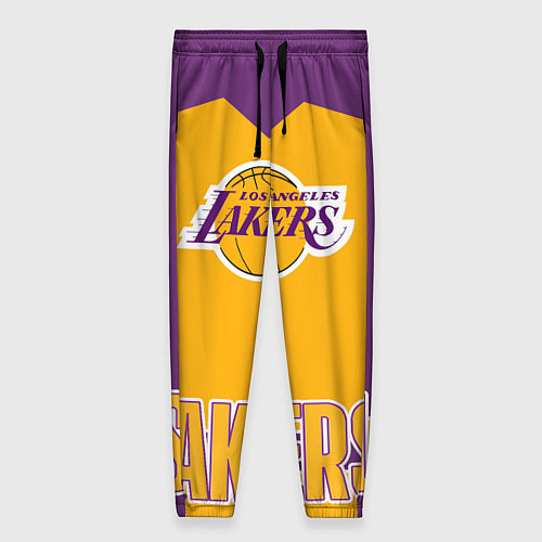 Женские брюки Los Angeles Lakers / 3D-принт – фото 1