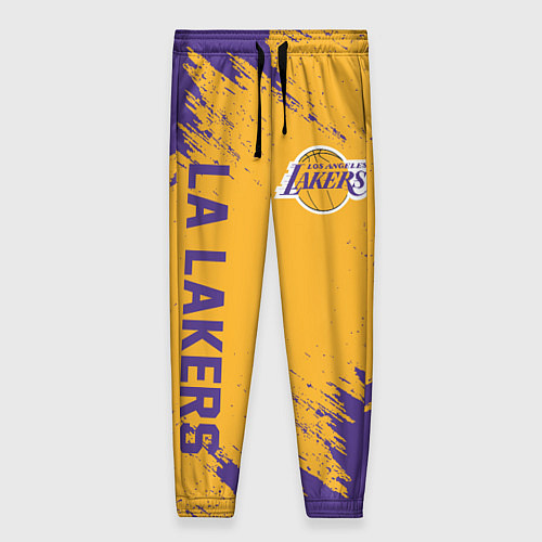 Женские брюки LA LAKERS / 3D-принт – фото 1