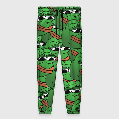 Женские брюки Pepe The Frog / 3D-принт – фото 1
