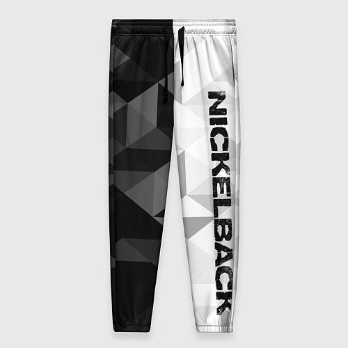 Женские брюки Nickelback / 3D-принт – фото 1